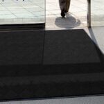 WaterHog Diamond – in place – classic border – charcoal