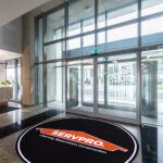 Xl Super Berber Logo Rug ServPro double doors_ copy